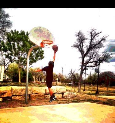 basketball, football player