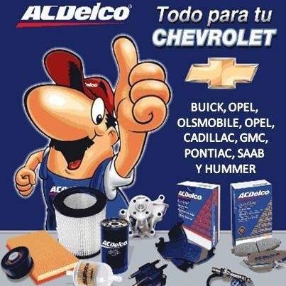 Distribuidor autorizado de refacciones y autopartes Chevrolet
