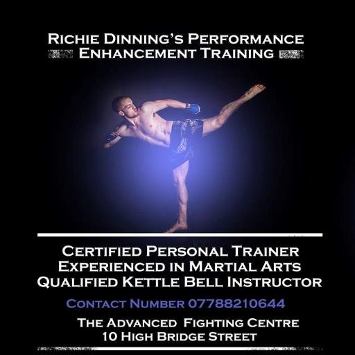 Official business page for Richie Dinning Performance Enhancement Training - Qualified Personal Trainer & Kettle Bell Instructor.