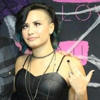 demi is so cute and cuddly aw