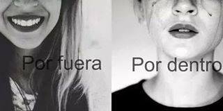Miedo,Odio,Dolor,Tristesa,Recuerdos= Silencio.Con todo eso carga una sonrisa Ella pasaba como el verano y se sentia como una tormenta.