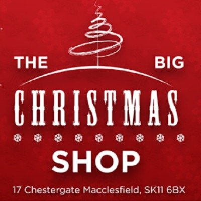 Come and visit The BIG Christmas shop in Macclesfield for all your christmas needs!