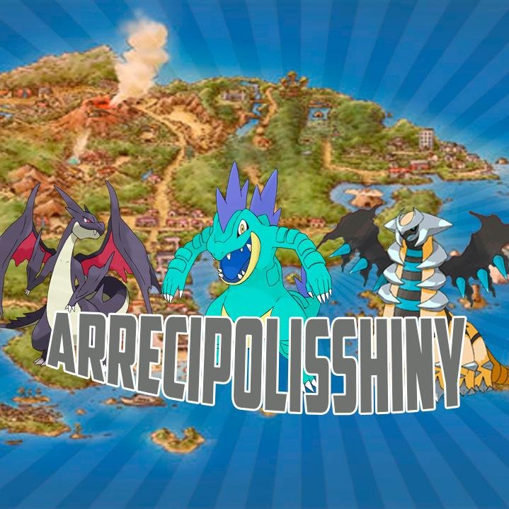 Cuenta oficial de ArrecipolisShiny.En nuestra cuenta de Youtube encontraras sorteos de Pokemon Shinys legales. Propietarios: Bananax