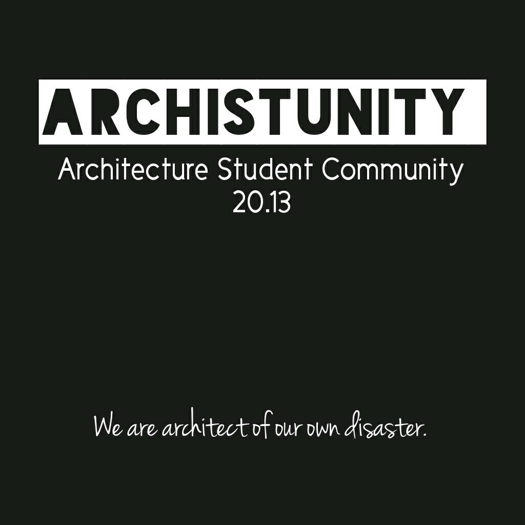 Official Twitter of Architecture Student Mercu Buana University Period 2013