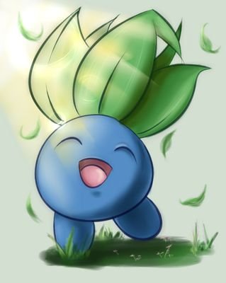 A small, newborn Oddish, eager to get to know this world... | Female |  No trainer yet.