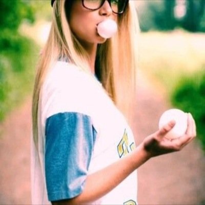 i play softball and i love baseball, thats all you need to know for now