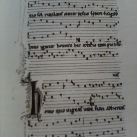 PUNCTUM CONTRA PUNCTUM. ¡Salve! Admirable Cecilia, ¡salve! Calma todos los corazones de amor hacia ti con tu arte celestial.
Nicholas Brady.