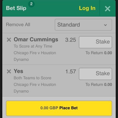 Legit bookie!