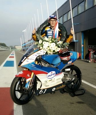 ErnstDubbink61's profile picture. Ernst Dubbink Eveno Racing - NEC Moto3