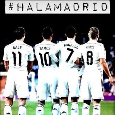 Apoyando a mis ídolos desde el primer día. Real Madrid CF en mis venas. CR7.Con 10 copas de europa en las vitrinas. ❤️ http://t.co/TD6WAQ46bS