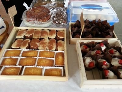 Making delicious treats from local, seasonal, fresh allotment produce.