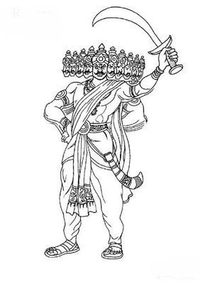 raavan - the true devotee of lord Shiva