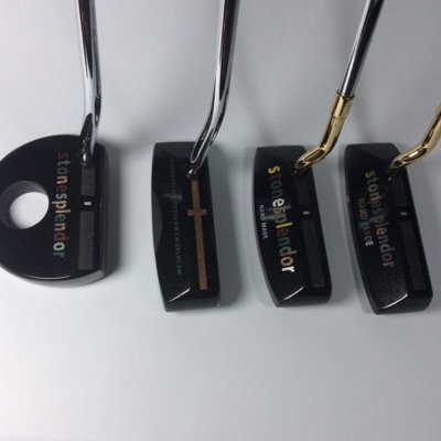 Using Stone Splendor Putter VIBRATE the ball before putting stroke.Distance and Alignment results are excellent.  Any distance you wish your golf ball WILL stop