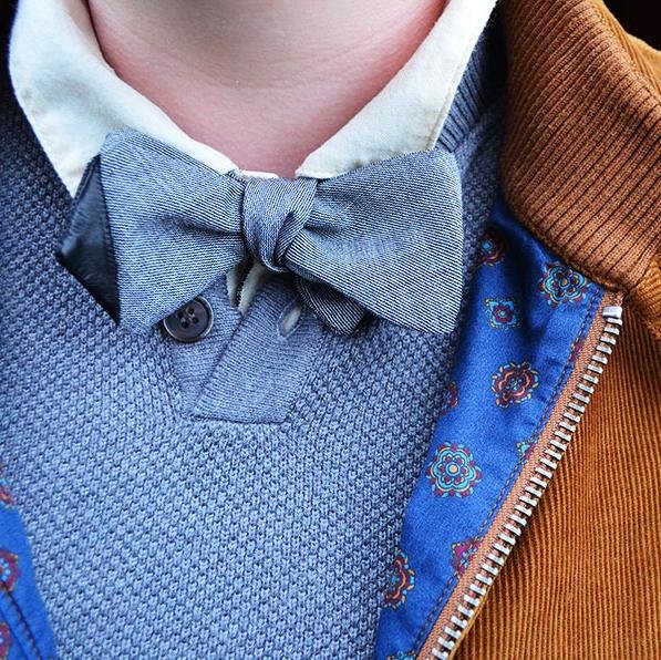 Bespoke men's fashion- leather, smoke, bow ties, and bawdiness in one convenient location.