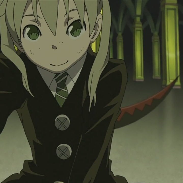 Hi! It's Maka here! Proud student of DWMA as a meister and proud to have @demon_scythe__ as my weapon ….I'm in love with Soul Evans shh!