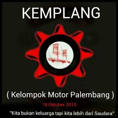 KemplangPL's profile picture. KEMPLANG [KelompokMotorPalembang] || Kopdar: Jl.Kapten arivai (dpan jaksa) Kita bukan keluarga tpi kita lebih dari Saudara 19-10-13 #minBg #minAn #SalamSatuAs