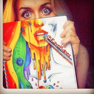 babesthatrave's profile picture. #Music makes the people come together! #EDM! #Ravebabes #babesthatrave #plurmakeup