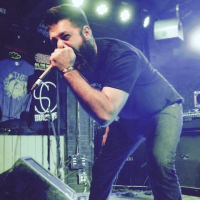 Vocalist for End Of Haven live in riverside, ca