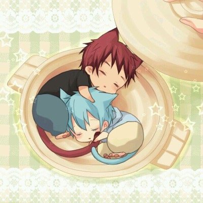 黒子のバスケが好きな 成人済です。 かわいい黄黒ちゃん、青黒ちゃん大好きです。