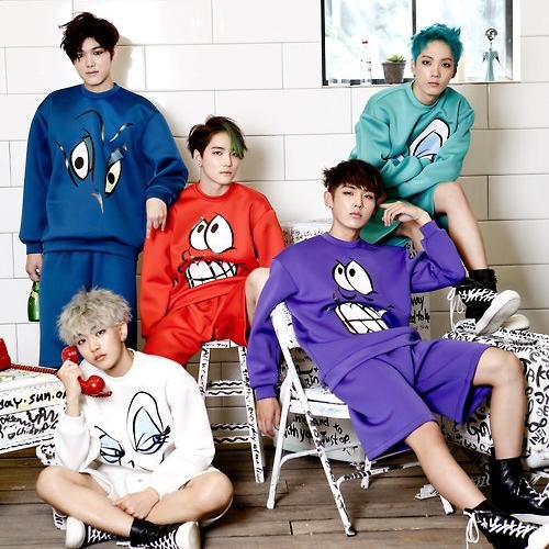 USA B.I.G fan base, supporting J-Hoon, Benji, Gunmin, Gookminpyo, and Heedo.