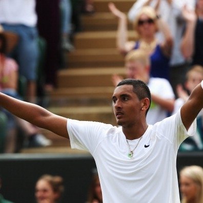 This fanpage is dedicated to the ranked #52 Australian professional tennis player, Nick Kyrgios.