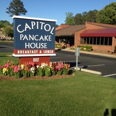 The locals know the “Capitol Pancake House” is more than pancakes. OPEN: 6am - 2pm Every Day!!! Breakfast served all day. Gluten Free Menu. Phone#757-564-1238