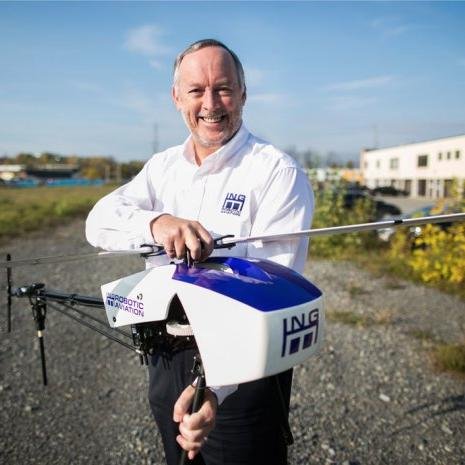 Ian, an entrepreneur, is passionate about growing ING Robotic Aviation's market globally. UAS are the future, and he is making that future a reality today.