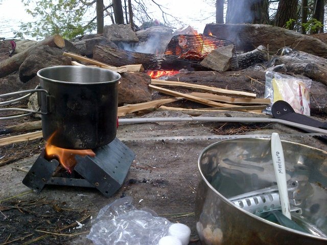 Food, campfires, guns, and beer.