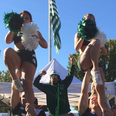 United Spartans of America Tailgate at Michigan State University. Home of IPP Bar. Toasting Spartan Spirit for 29 years! Bottom line, Spartans have more fun!