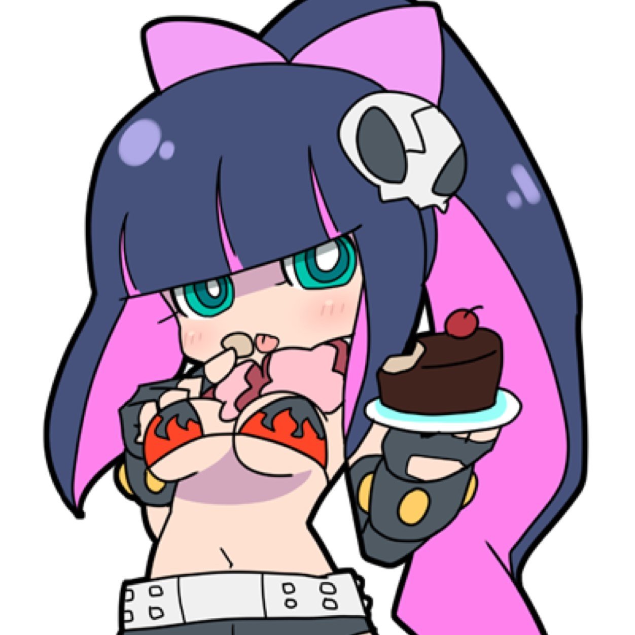 I'm Støcking a gothic angel who loves sweets~ |#Taken by my sexy sweet @Sock_Anarchy| touch him and I'll end you! Younger sister to Panty |#PSGRP| |18+|