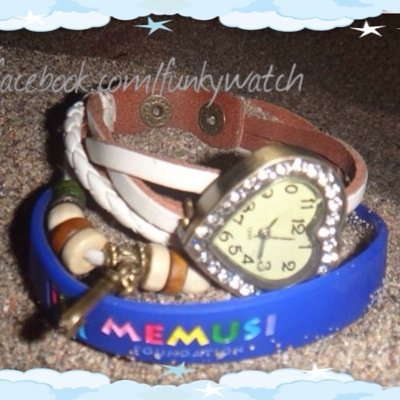 Watches range from £5-£10 raising funds for Memusi Foundation selling these beautiful watches
