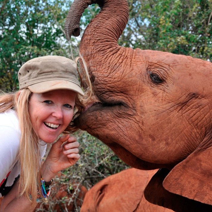 Never underestimate a woman who loves elephants...