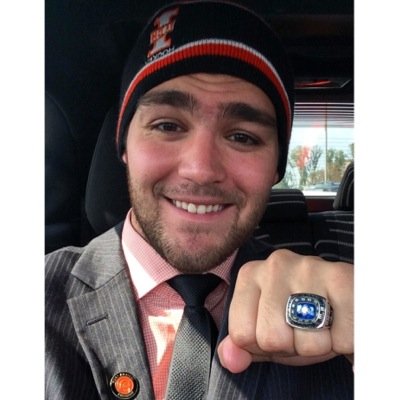 IndianaTech Hockey class of 2018. 
Bradford Bulls GMHL. Champs 2014
Born and raised in Texas.