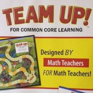 TEAM UP! For Common Core Learning - Math Board Game for Grades 3-8