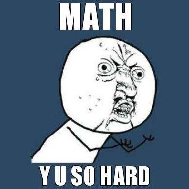 Follow us for the tweets of struggling math students. We follow back 100%