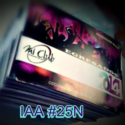 25 de Noviembre llega a Mi Club la fiesta que va copar zona sur,los cuatro sextos del I.A.A: Economia y Comunicacion unidos en una noche,PROMOCION2014-