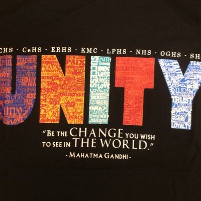 Be the change you want to see in the world ~Mahatma Gandhi