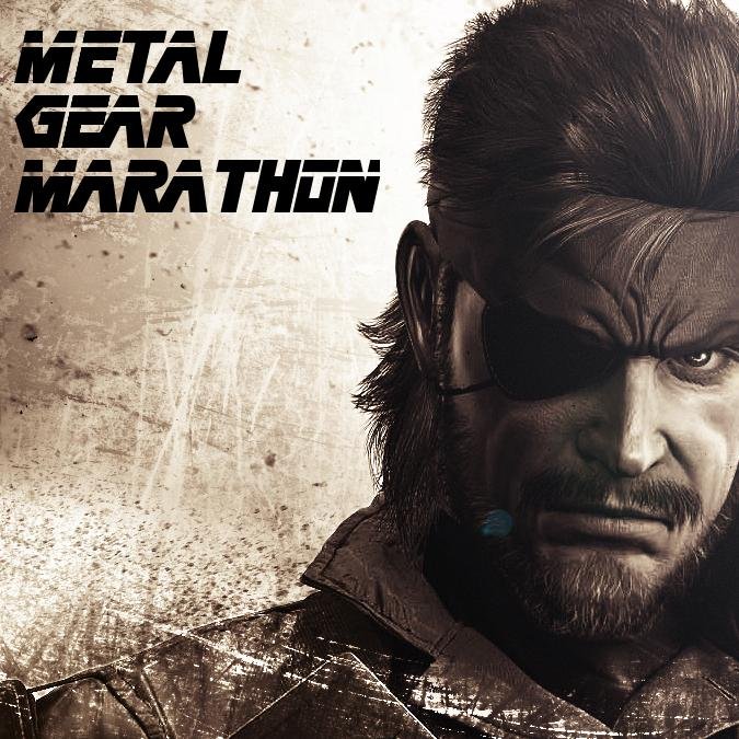 MGSMarathon's profile picture. A group of insane young Canadians/Americans who want to do nothing more than play a straight week of Metal Gear, to raise money for Child's Play! Dec 6-9!