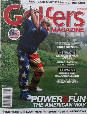 Golfers Magazine, sinds 1984 hét golftijdschrift van Nederland.