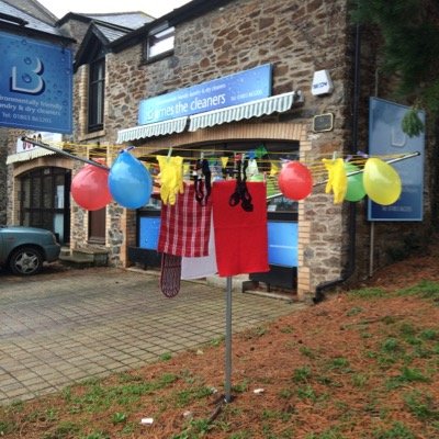 New to totnes. Enviromentally friendly laundry and dry cleaners call 01803 863205. Also visit our sister company @devoncleaning1