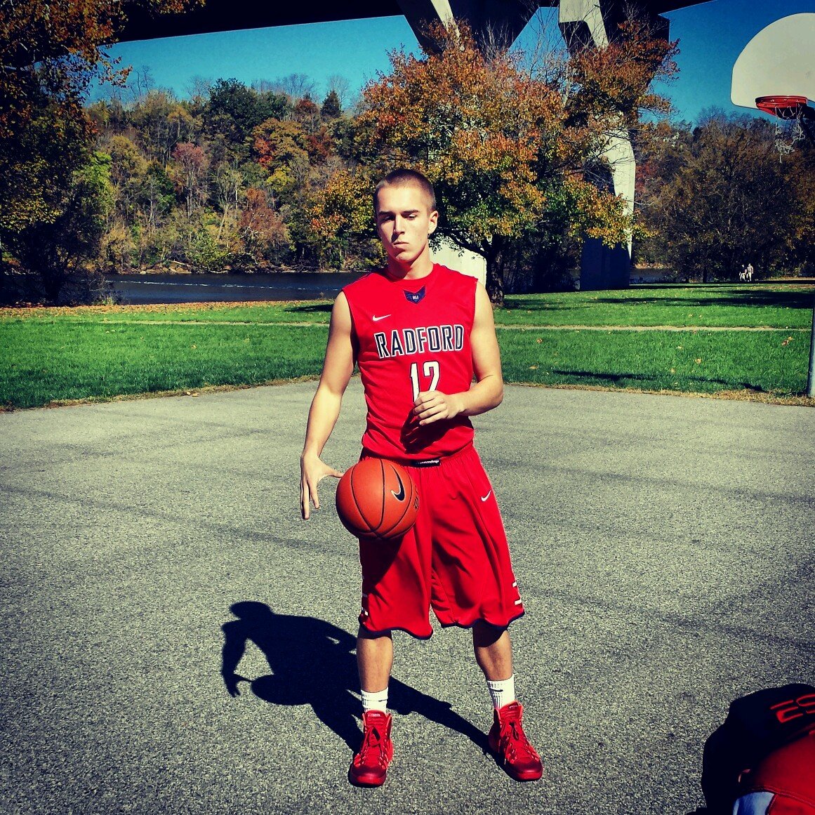 Just a small town kid trying to do something big with my life. #RU18 basketball ! #BowHunter #RedRising #theygotnothinonWE