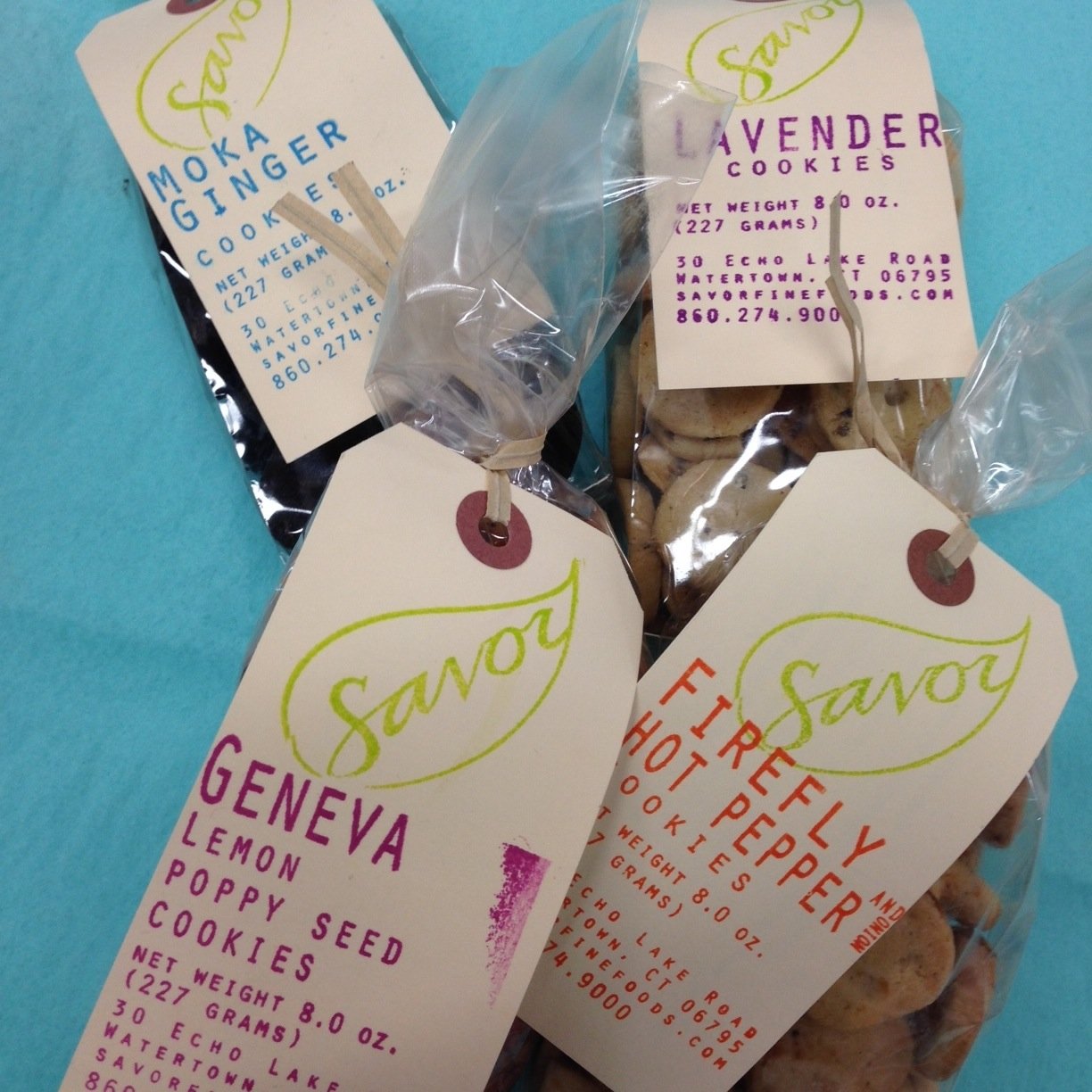 Savor is a micro-bakery that combines the humble shortbread cookie with surprising ingredients to create cookies that are sweet, savory, and spicy!