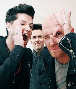 3 Dubliners took my heart and now these 3 Irish men traveling the whole world through their music. I love @thescript @thescript_Danny :) Mark x Danny x Glen xx