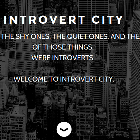 IntrovertCity's profile picture. We are everywhere.