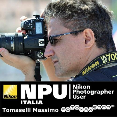 FoToMax2000's profile picture. Mi chiamo Massimo Tomaselli in arte FoToMax2000, classe 1970 e sono un Foto-Video Amatore. Sono membro DLF-BFI, FIAF, Nikon Club Italia, NPU, Nikonisti Liguri,