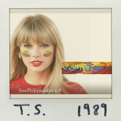 Club de Fans y única fuente en Ecuador de la cantante de country/pop @TaylorSwift13, ganadora de 7 premios Grammy  ¹³ ™