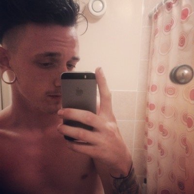 I'm 18
Inked, stretched, pierced, skater.