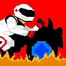 #ORGANBIKER 200% kickstarted! Greenlit by Steam community! 8 BIT MOTO-MADNESS, WITH LUNGS ON THE LINE!
BUY ON STEAM HERE: http://t.co/e2Zj1NHl54