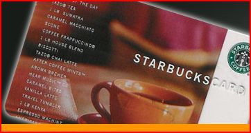 Tweeting about all the great 'Search & Win Prize Site' that you can win FREE Starbucks Gift Cards At!  All sites are 100% legit, so get ready for some FREE Joe!