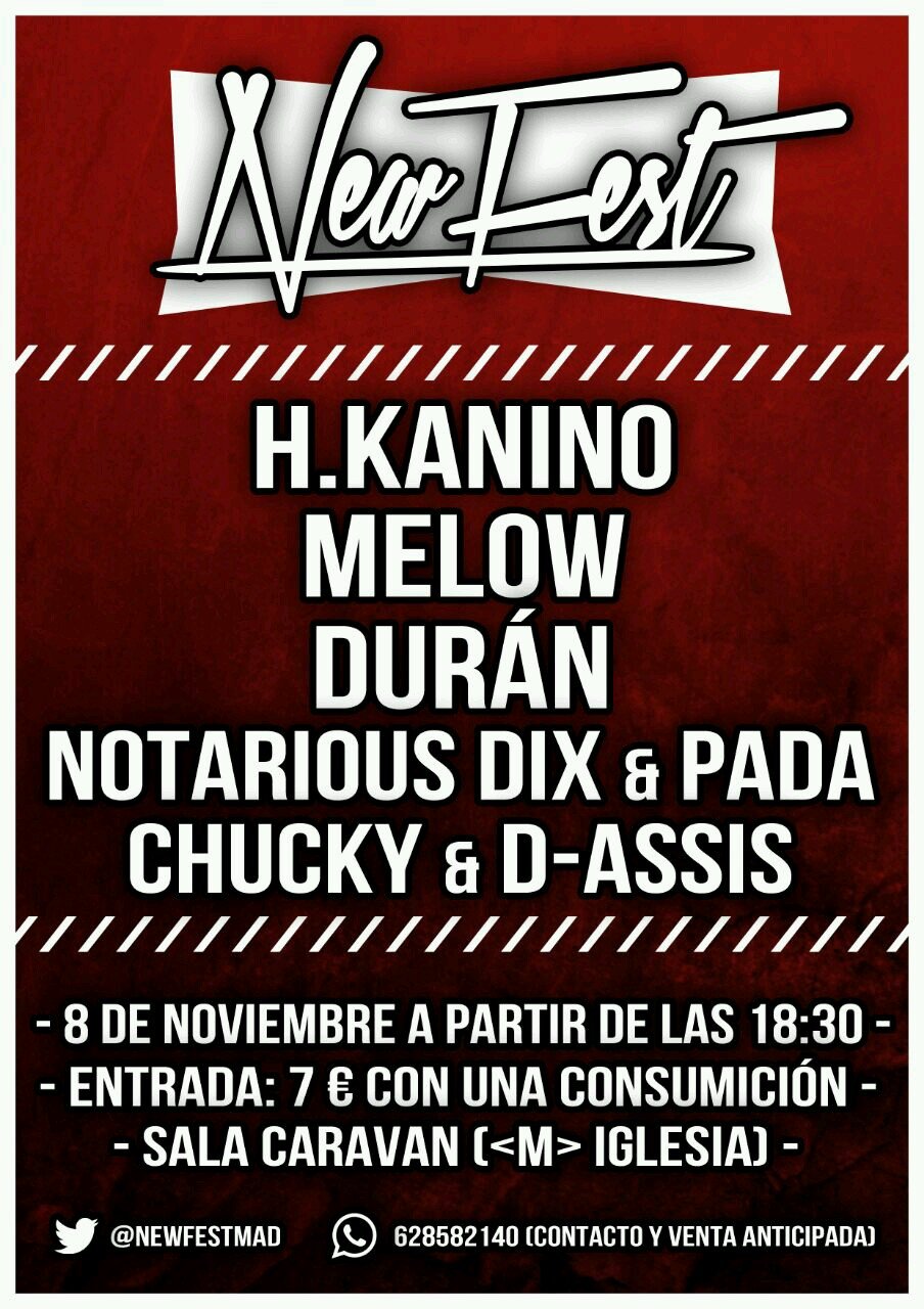 Festival de RAP. CUENTA OFICIAL. Telefono de contacto y venta de entradas~~628582140